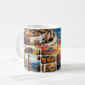 Mug I Love Italy Travel Photo Collage  (Devant gauche)