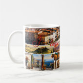 Mug I Love Italy Travel Photo Collage  (Gauche)