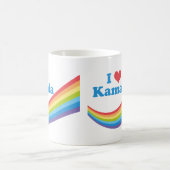 Mug I Love Kamala Harris Cute Rainbow (Centre)