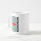 Mug I Love Kenya Art Print (Devant gauche)