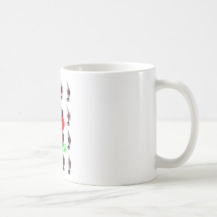 Mug I Love Kenya Massai Art Print