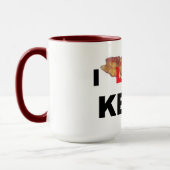 Mug I Love Keto Popular Bacon (Gauche)