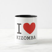 Mug I love Kizomba (Centre)