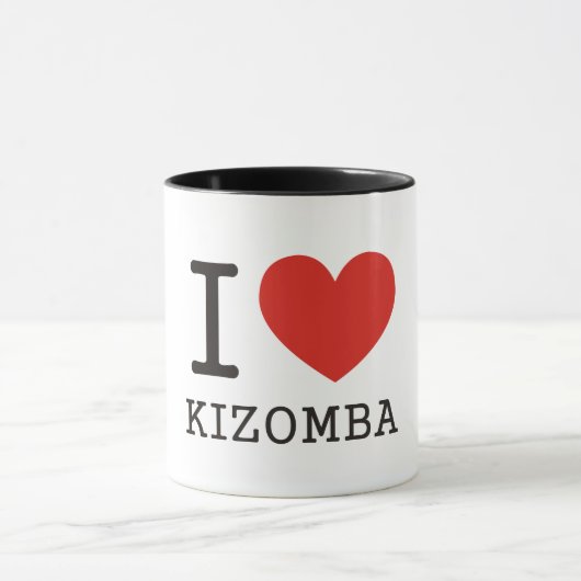 Mug I love Kizomba (Centre)