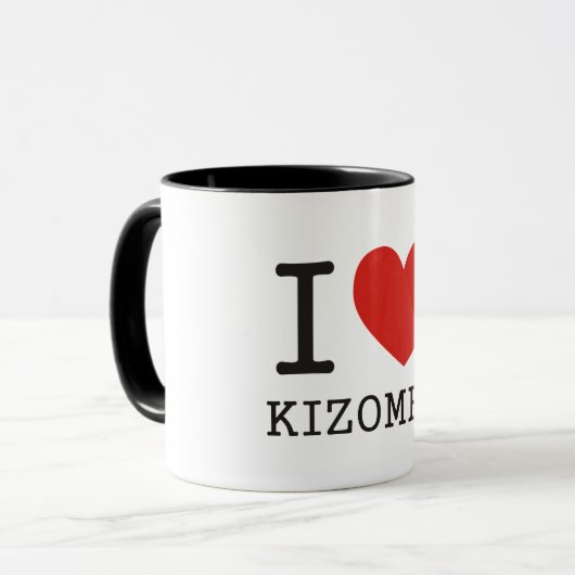 Mug I love Kizomba (Devant gauche)