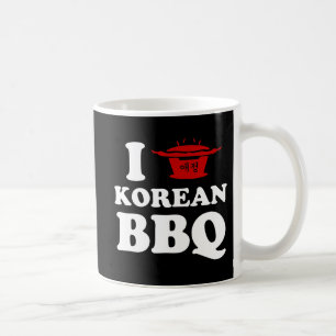 Mug I Love Korean BBQ (고 기 구 이)
