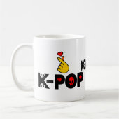 Mug I Love KPop Fabulous Commuter & (Gauche)