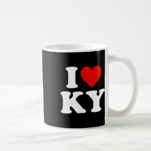 Mug I Love Ky Heart Kentucky