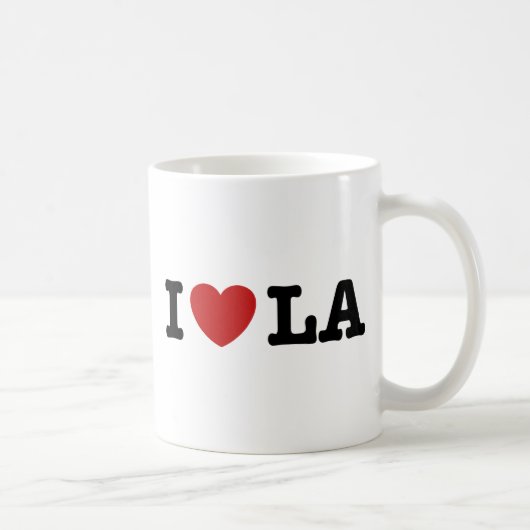 Mug I Love LA (Droite)