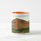 Mug I Love Lida Belarus Architecture Castle Sketch (Centre)