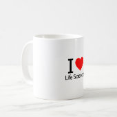 Mug I Love Life Sciences (Devant gauche)