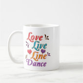 Mug I Love Line Dance (Gauche)