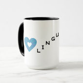 Mug I Love Linguistique (Devant gauche)