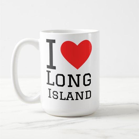 Mug I love Long Island  (Gauche)