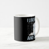 Mug I Love Math And Cats Science Teacher Student Funny (Devant droit)
