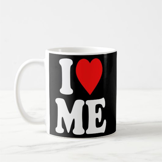 Mug I Love Me Sweat - shirt à capuche Y2k I Heart Me 2 (Gauche)