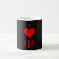 ~I Love Miami~ MUG, CUSTOMISEZ-LE !