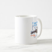 Mug I Love Mon Secourt Russe Bleu Cool Adopté Chat (Devant droit)