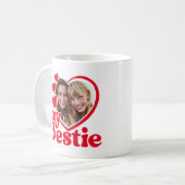 Mug I Love My Bestie Photo Custom (Devant gauche)