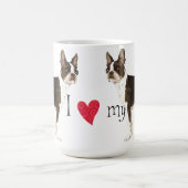Mug I Love my Boston Terrier (Centre)