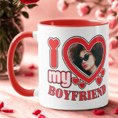 Mug I Love My Boyfriend Personnalisé