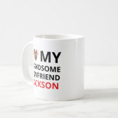 Mug I Love My Boyfriend Photo (Devant gauche)