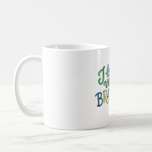 Mug I Love My Brazilian Version (Gauche)