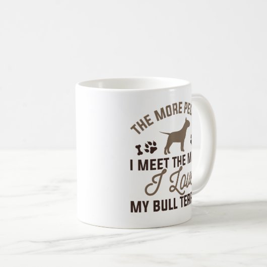 Mug I Love My Bull (Devant droit)