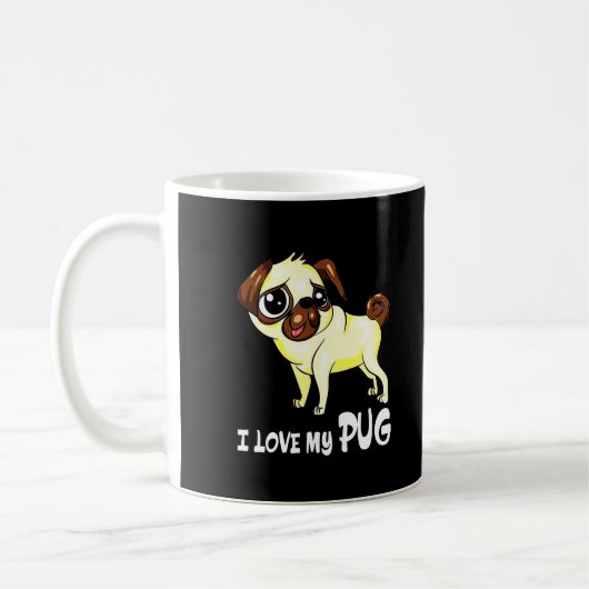 Mug I Love My Carlin Funny Cadeau (Gauche)