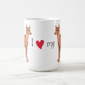 Mug I Love my Cirneco dell'Etna (Centre)