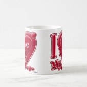 Mug I Love My Dad rouge - coeur (Centre)