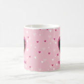 Mug I Love My Girlfriend Custom Photo Hearts Valentine (Centre)