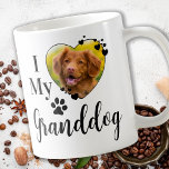 Mug I Love My Granddog Personalized Grand-pa Pet Photo<br><div class="desc">J'Aime Mon Grand-Chien ! ... Surprenez votre grand-père de chien préféré cette Fête des pères, Noël ou son anniversaire avec cette tasse de café super mignonne personnalisée pour animal de compagnie. Offrez un cadeau parfait à vos parents et aux grands-parents de vos chiens avec cette drôle de tasse d'amant de...</div>