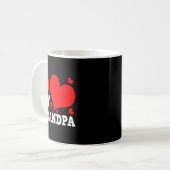 Mug I Love My Grandpa Valentines Day Family Matching G (Devant gauche)