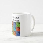 Mug I Love My Havanese (Devant droit)
