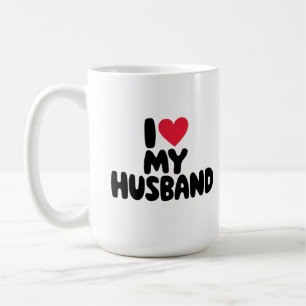 Mug "I Love My Husband - Romantique Saint Valentin cad