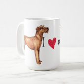 Mug I Love my Irish Terrier (Devant gauche)