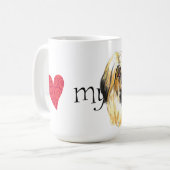 Mug I Love my Lhasa Apso (Devant gauche)