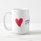 Mug I Love my Lhasa Apso (Gauche)