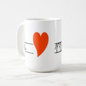 Mug i love my school-me aime mon bahut (Devant gauche)
