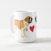 Mug I Love my St. Bernard (Devant gauche)