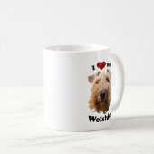 Mug I Love My Welshie Terrier Photo (Devant droit)