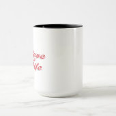 Mug "I Love My Wife" Mug, Coeur Design (Centre)