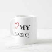 Mug I love my zombies (Devant gauche)