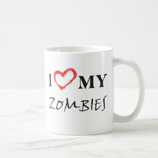 Mug I love my zombies (Droite)