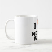 Mug I Love Needlework Cross Stitch (Gauche)