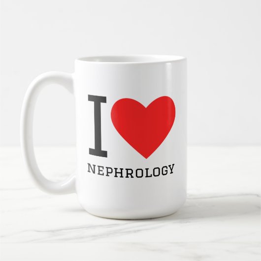 Mug I love nephrology (Gauche)