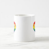 Mug I Love New Jersey Rainbow Heart (Centre)