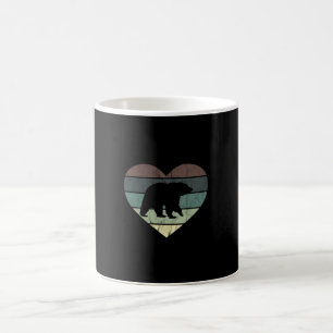 Mug I Love Ours Noir Ours Ventilateur Ours Brown