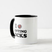 Mug I Love Painting Rocks Cute Rock Peintre (Devant gauche)